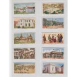 Cigarette cards, Pattreiouex British Empire Exhibition Series, set 50 cards (mostly vg)