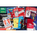 Football, a mixed selection of items, mostly from the 1970's inc. programmes several with Manchester