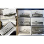 Postcards etc, a collection of approx. 350 merchant shipping cards, many being photographs