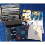 Vinyl Records, a collection of 60+ 12" singles and a few albums, mostly UK and USA pressings,