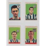 Trade cards, A&BC Gum, Footballers (Planet, 1-46) (set 46 cards) (gd)