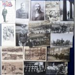 Postcards, a military & mixed subject selection of 43 cards including Boer War (9), Bairnsfather,