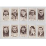 Cigarette cards, United Services Manufacturing Co, Interesting Personalities (set, 100 cards) inc.