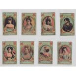 Cigarette & Trade Cards, South America, a mixed selection of 45 cards of Actresses and Beauties,