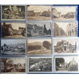 Postcards, Gloucestershire, a collection of approx. 110 cards, RP's and printed, various villages