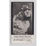 Cigarette card, M. White & Co, Actresses 'BLARM', type card, Selwick (gd) (1)
