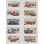 Cigarette cards, Ogden's, 3 sets, Motor Races 1931 (50 cards), By the Roadside (50 cards) & Modes of