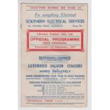 Football Programme, Aldershot v Reading, 1st September 1937, Div. 3 South (gd)