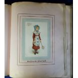 Tony Warr Collection, Ephemera, Victorian Scrap Book in original condition, 40+ pages laid down