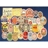Beer labels, a mixed selection of 29 U.K labels and 1 Jersey label (Randall's Coronation Ale)
