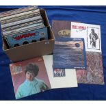 Vinyl Records, a collection of 60+ albums and 12" singles, to include demo discs, various genres,