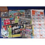 Trade Cards etc., Football, mixed selection of items inc. A&BC Gum 1970 World Cup posters (13/16,