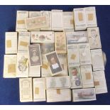 Cigarette cards, a collection of approx. 30 wrapped sets, all appear to be complete, not