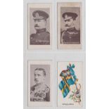 Cigarette cards, Lambert & Butler, Boer War Generals 'CLAM' three type cards, Maj-Gen Knox (gd) &