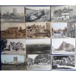 Postcards, Topographical, a collection of 100+ cards, RP's and printed, inc. Wiltshire, (35+),