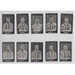 Cigarette cards, Cope's, Noted Footballers (Solace), Sheffield Wednesday, 15 different cards, nos