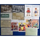 Postcards, a collection of 12 Croydon advertising postcards inc. John Horrocks Joinery Works, E H