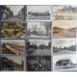 Postcards, Hampshire, a selection of approx. 90 cards, RP's and printed, inc. Demerham Village