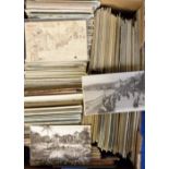 Postcards, Foreign assortment of approx. 1500 cards, many different countries inc. France,