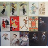 Postcards, Tony Warr Collection, a mixed subject collection of approx. 31 cards, mostly published by