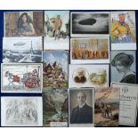Postcards, a mixed selection of over 100 cards including foreign, ethnic (Maoris), Shipping,