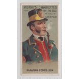 Cigarette card, Murai (Japan), World's Smokers, type card, 'Bavarian Postillion' (vg) (1)