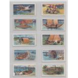 Cigarette cards, Cope's Boats of the World (38/50) (some age toning generally gd)
