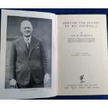 Football book, 'Behind the Scenes in Big Football' by Leslie Knighton published by Stanley Paul & Co