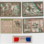 Trade cards, USA, Topps, Tarzan & the She Devil (49/60, missing nos 2, 5, 7, 9, 10, 14, 23, 32,