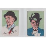 Trade cards, Spain, Radium, Film Stars, 'P' size artist-drawn cards, 13 different including Harold