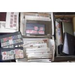 Stamps, a large collection of World Stamps, mint and used, some unmounted also album sheets of World