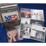 Vinyl Records, 60+ albums, various genres, rock, country, compilations etc, including demo discs,