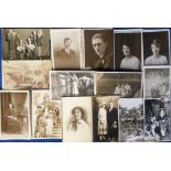 Postcards, Social History selection of approx. 120 cards inc. weddings, portraits, family groups,