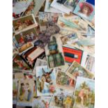 Tony Warr Collection, Ephemera, Trade Cards 230+ Victorian and Early 20th C English, French and