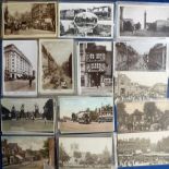 Postcards, London & suburbs, a collection of 120+ cards, RP's and printed, with street scenes,