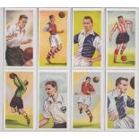 Trade cards, Chix, Footballers No. 1 series 'X' size (set of 48 cards) (vg)