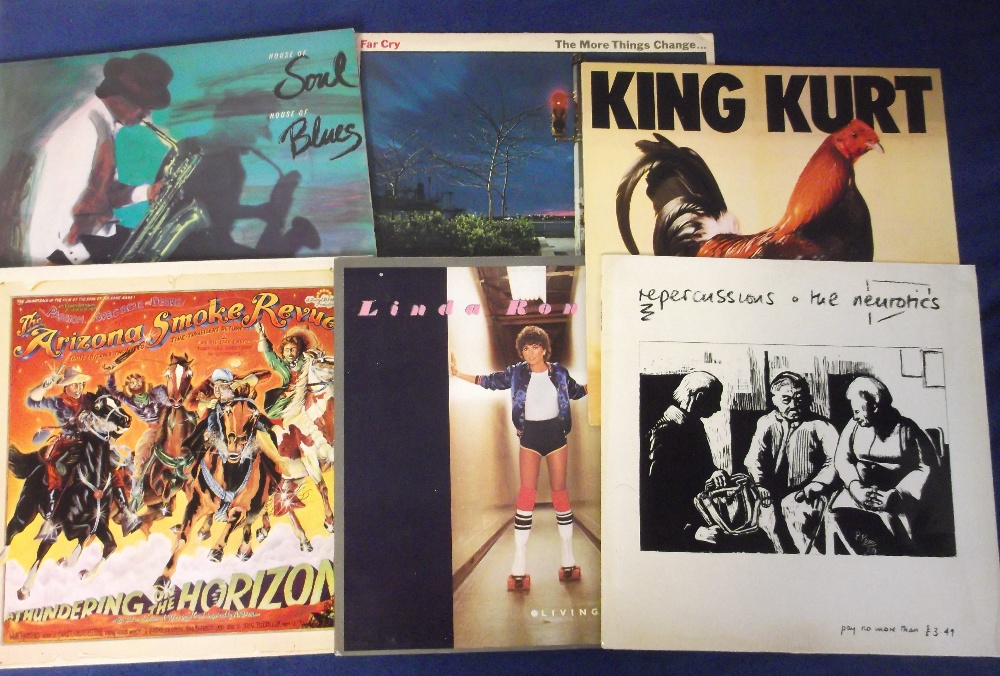 Vinyl Records, 50+ albums and 12" singles, various genres, reggae, new wave, rock etc, includes demo - Image 3 of 3