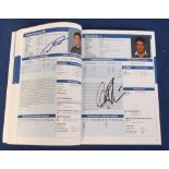 Golf autographs, official 2012 European Tour Guide booklet, 500+ pages with autobiographies &
