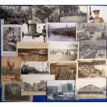 Postcards, a collection of approx. 95 Military cards inc. Cheltenham Soldiers Day 'Shaw's Box