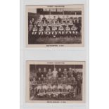 Cigarette cards, Pattreiouex, Football Teams (F192-241), two type cards, Southampton F214 (vg) &