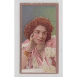 Cigarette card, Richmond & Cavendish, Beauties, 'AMBS', type card, ref H373, picture no 13, The