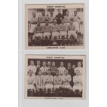 Cigarette cards, Pattreiouex, Football Teams (F192-241), two type cards, Leeds United F222 & Halifax