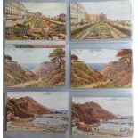 Postcards, A R Quinton, a collection of approx 160 cards in modern album and loose, mostly published