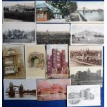 Postcards, Topographical, London & London suburbs, a collection of 70+ cards, RP's and printed