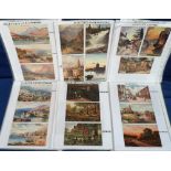 Postcards, a box containing over 300 cards in sleeves including Tuck Oilettes, comic, greetings,