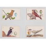 Trade cards, Canada, Big 'G' Cereals, Canadian Bird Life Series, dual language issue, (40/50,