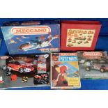 Construction Toys, including Meccano Hyper Space 0-85051, Grand Prix Action Pack 0-86300, Meccano