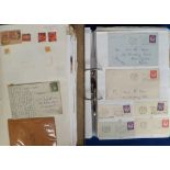 Postal History, Middlesex, Southeast & Southwest London, QV onwards, postmark collection mostly