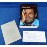 Cinema Autograph, Dirk Bogard, a personal letter to the actor John Moffatt from Dirk Bogard on