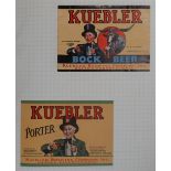 Beer labels, Overseas, USA, 2 lever arch files containing over 1695 mainly modern with some older